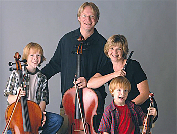 Steve Laven and family